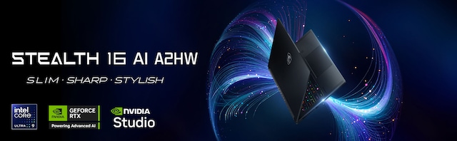 MSI Stealth 16 AI 16" laptop