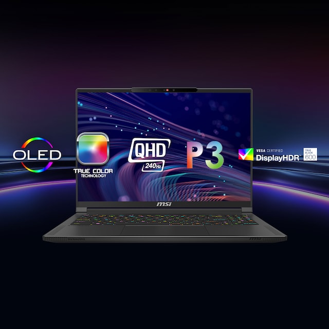 MSI Stealth 16 AI 16" laptop