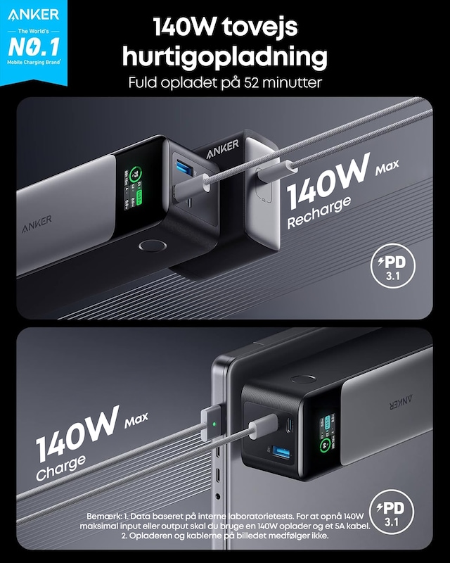 Anker 737 GaNPrime Powerbank Anker 737 GaNPrime Powerbank