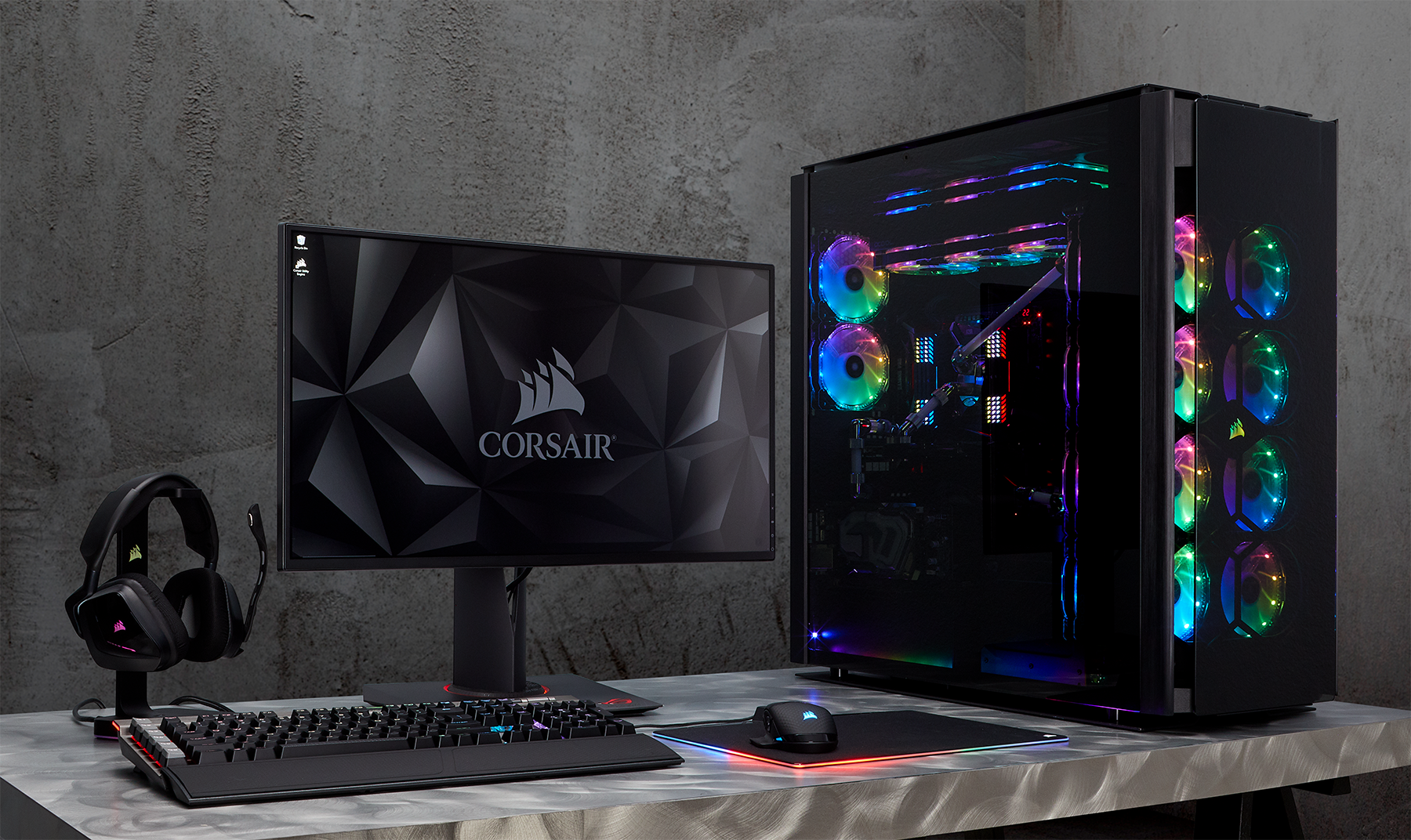 Corsair Obsidian 1000D Super Tower Case Big Tower Komplett dk Corsair Obsidian 1000D Super Tower Case Big Tower Komplett dk