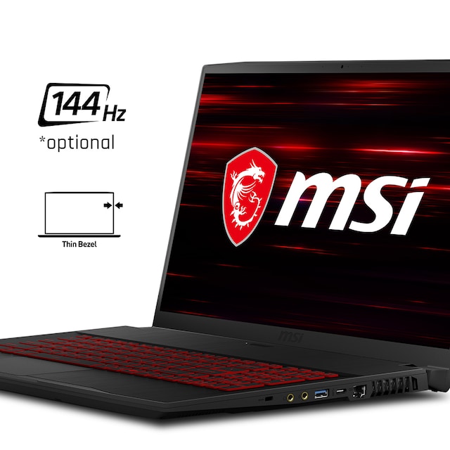MSI GF65 Thin 15,6" bærbare gamingcomputer MSI GF65 Thin 15,6" bærbare gamingcomputer