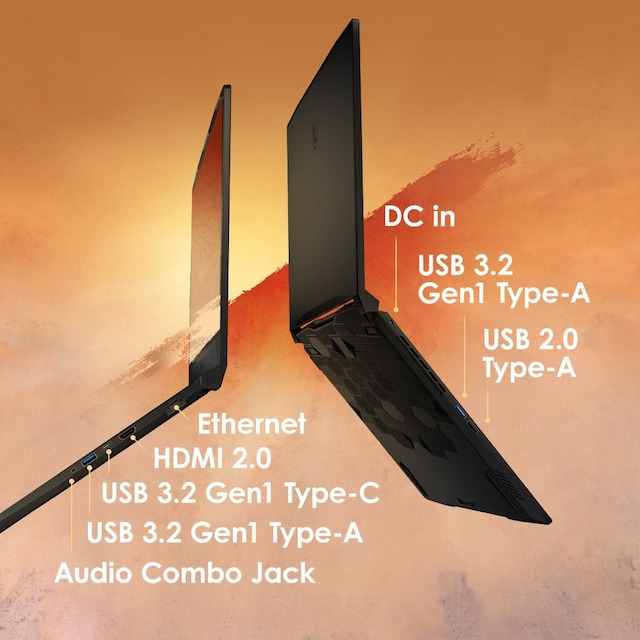 MSI Katana GF66 gaming laptop