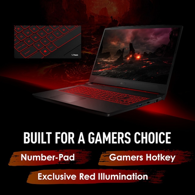 MSI Katana GF66 gaming laptop