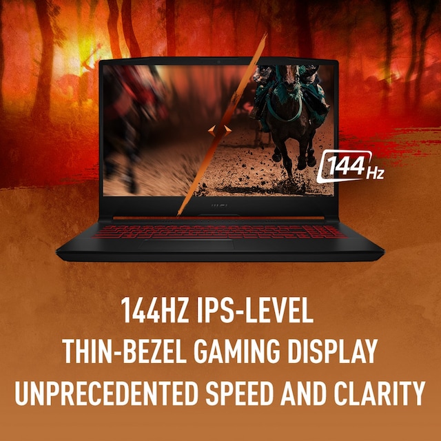 MSI Katana GF66 gaming laptop