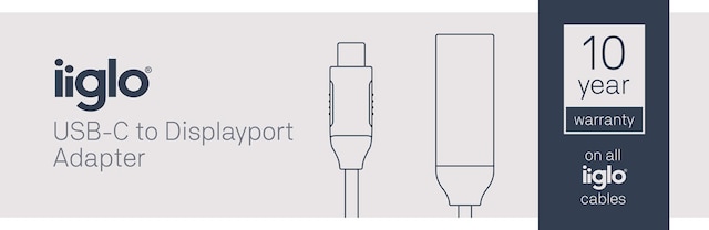 iiglo USB-C til DP-adapter