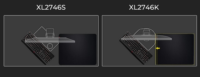 BenQ skærmjustering