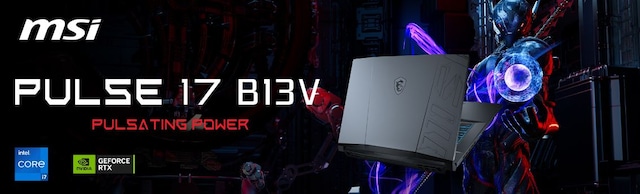 MSI Pulse 17 17,3" gaming-laptop