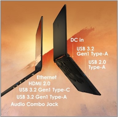 MSI GF66 Katana 15,6" FHD gaming laptop MSI GF66 Katana 15,6" FHD gaming laptop