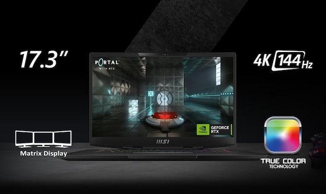 MSI Stealth 17 Studio 17,3" gaming laptop