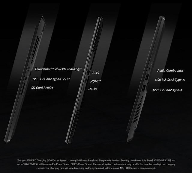 MSI Stealth 17 Studio 17,3" gaming laptop