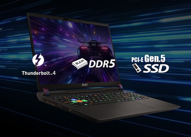 MSI Vector GP68 16" gaming laptop