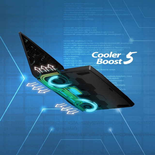 MSI Bravo 17" FHD 17,3 Hz bærbar gamingcomputer