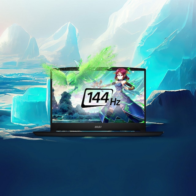 MSI Bravo 17" FHD 17,3 Hz bærbar gamingcomputer