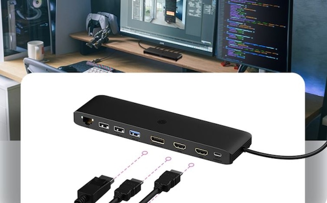 Support til tredobbelt skærm