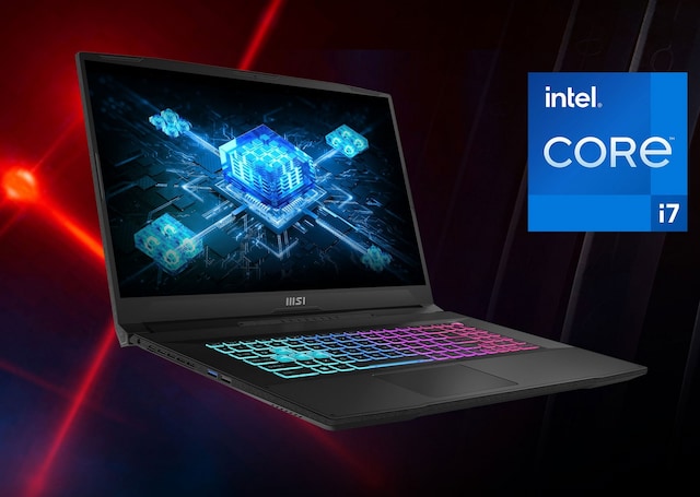 MSI Katana 17 17,3" FHD 144 Hz gaming laptop