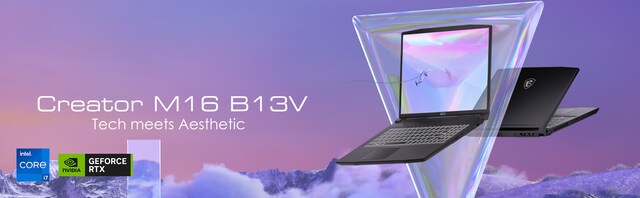 MSI Creator M16 16" QHD+ arbejdsstation MSI Creator M16 16" QHD+ arbejdsstation