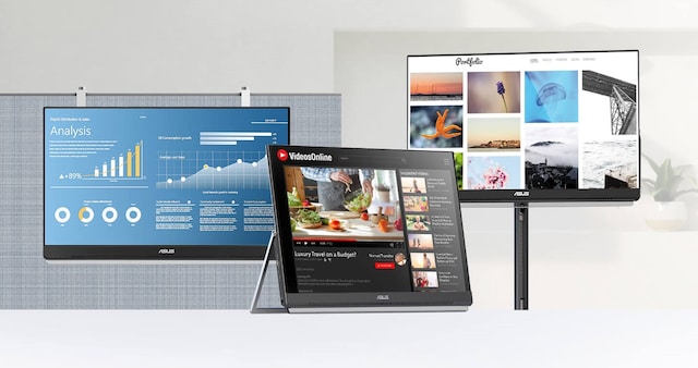 ASUS 24" bærbar skærm MB249C