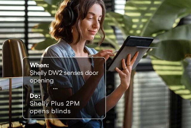 Kombiner Shelly Plus 2PM med andre enheder