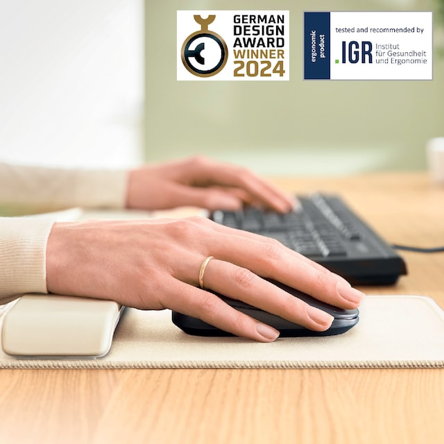 Leitz Ergo musemåtte med håndledsstøtte