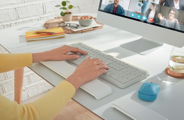 Leitz Ergo Cozy håndledsstøtte til tastatur, justerbar Leitz Ergo Cozy håndledsstøtte til tastatur, justerbar