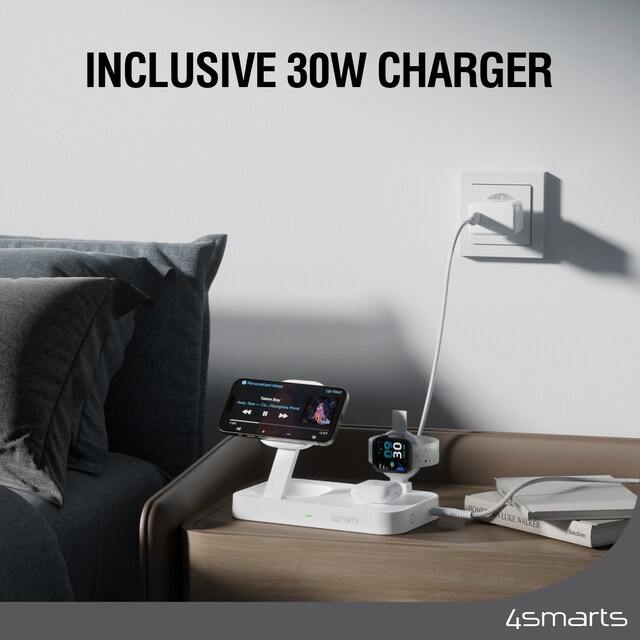 30W power adapter included 30W power adapter included