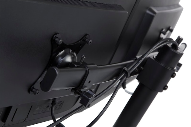 Detalje - bagsiden af skærmen